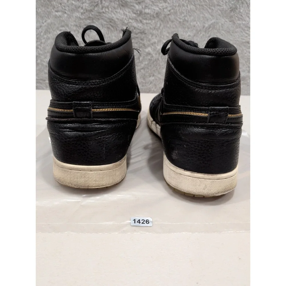 Jordan 1 Retro High OG City of Flight Black Gold 555088-031 Mens Size 11